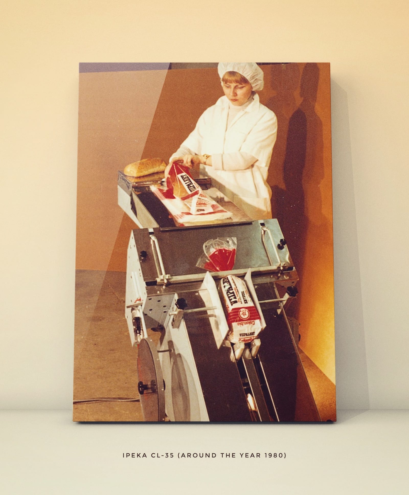 Ipeka-CL advertisement photoshoot from early 1980's